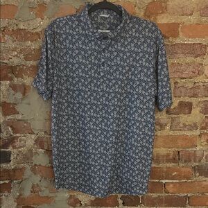 Swannies Men's Blue Floral Shirt